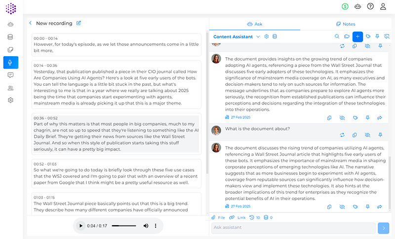 Instructions and Corrections Integration