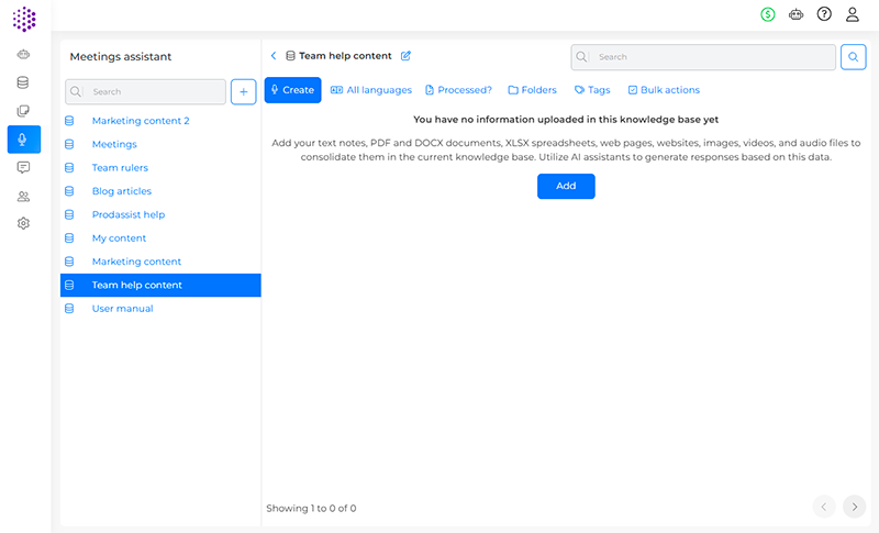 Seamless Integration with Knowledge Bases